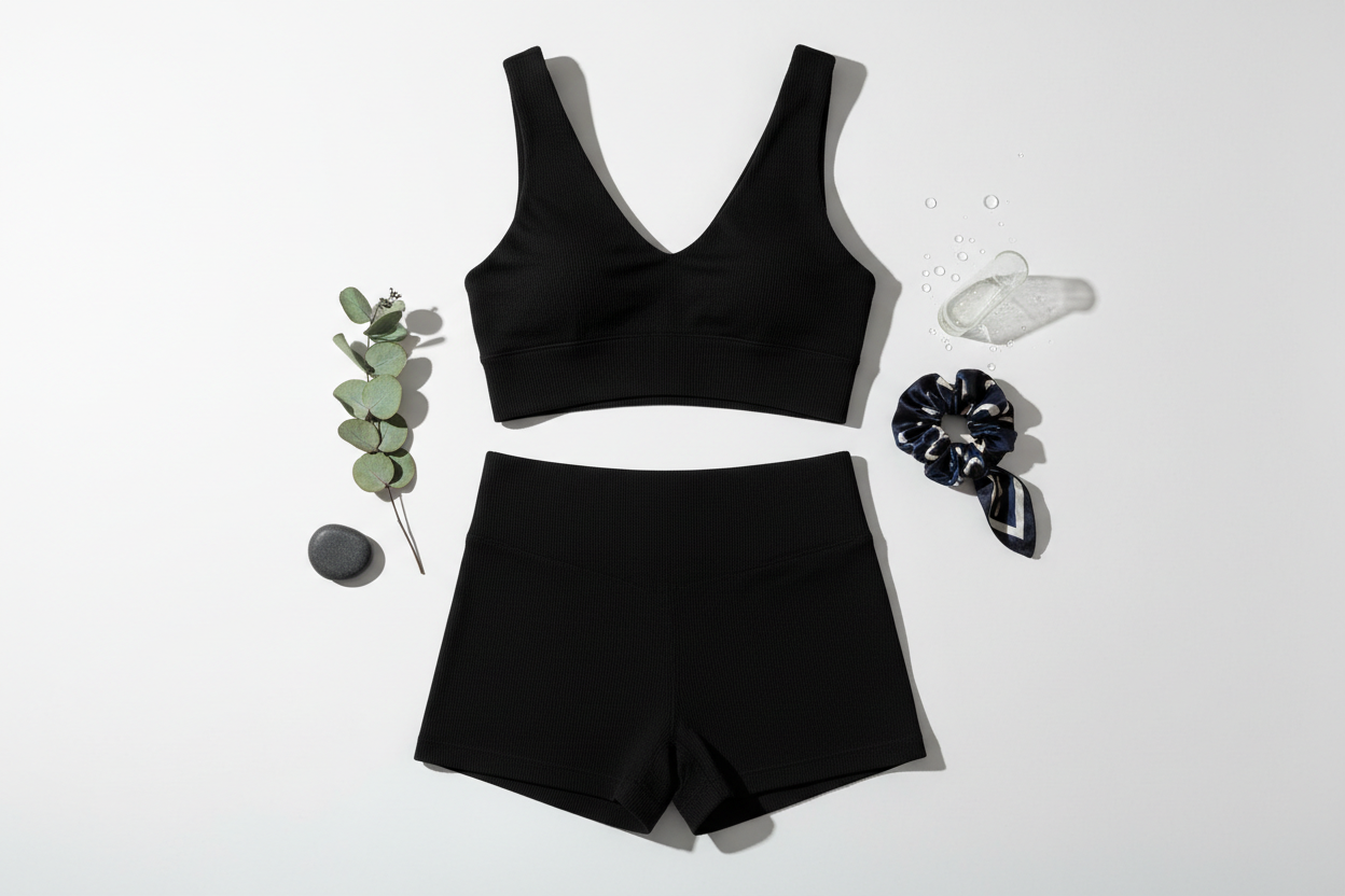 Flat-lay composition